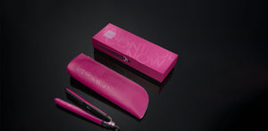 GHD PLATINUM + HAIR STRAIGHTENER LIMITED EDITION IN ORCHID PINK